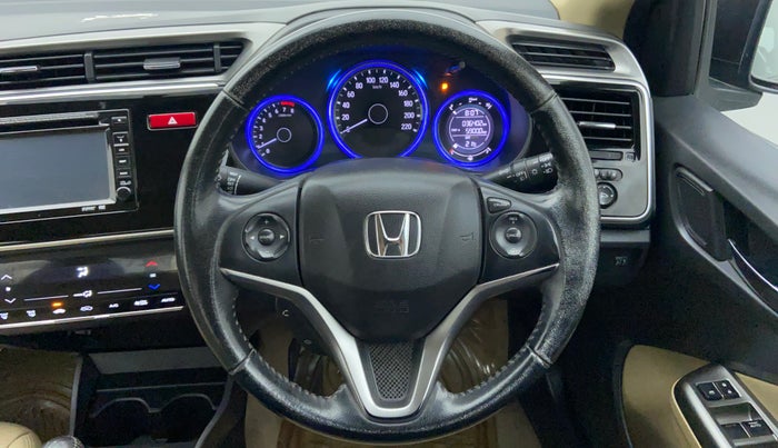 2015 Honda City VX (O) PETROL, Petrol, Manual, 36,456 km, Steering Wheel Close Up