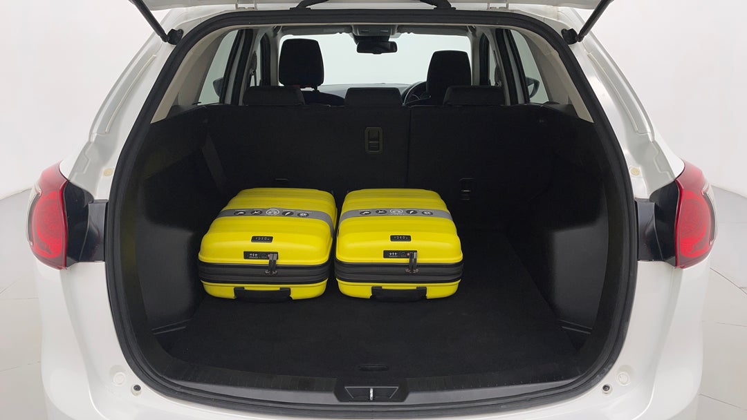 Boot Inside View with Luggage