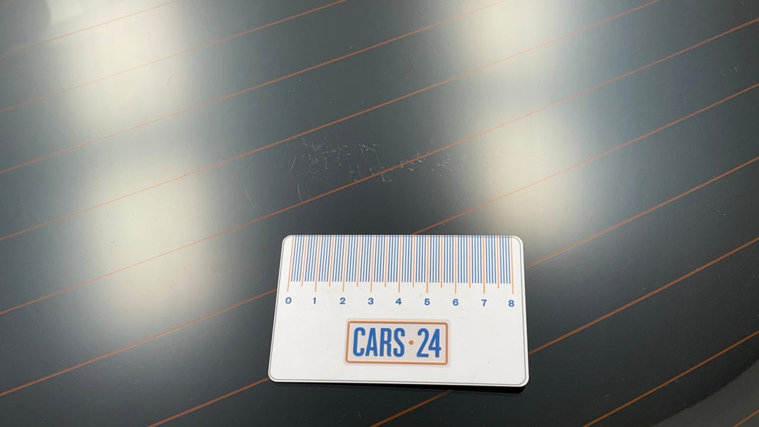 Windshield Rear Tinting scratched