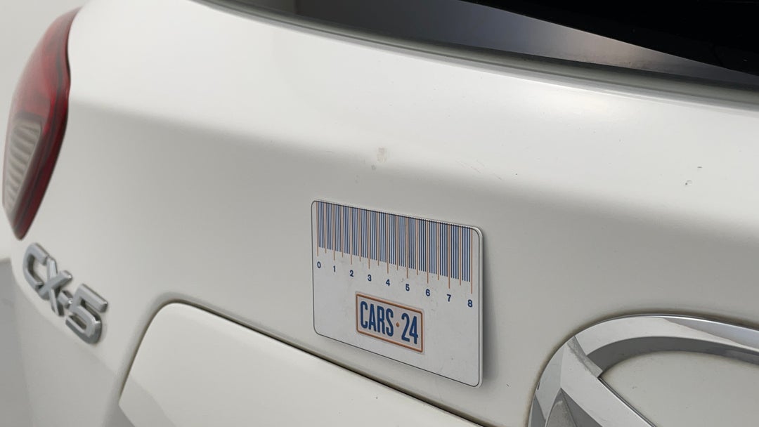 Boot / Tailgate Tailgate Dent