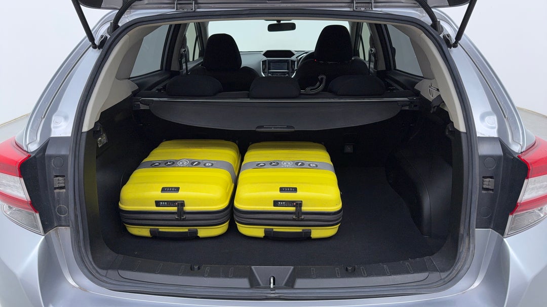 Boot Inside View with Luggage