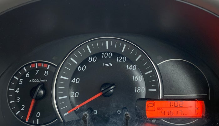 2015 Nissan Micra XV CVT, Petrol, Automatic, 47,617 km, Odometer Image