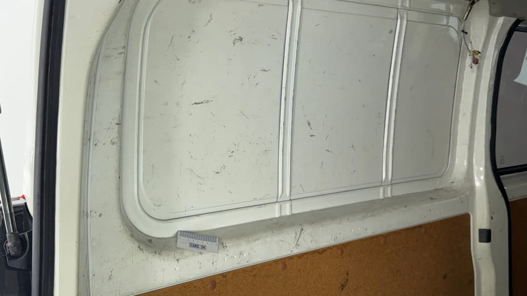 2020 Toyota Hiace Lwb, Automatic, 100353 km, Boot Interior Scratch