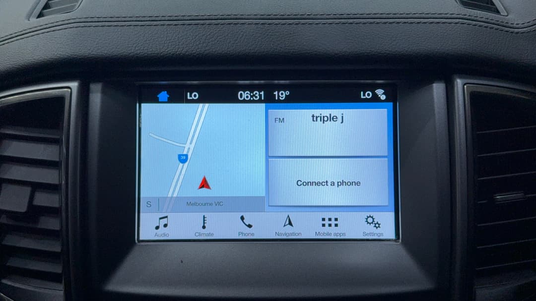 2016 Ford Everest Trend (RWD), Automatic, 105335 km, Infotainment System