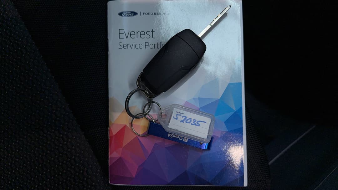 2016 Ford Everest Trend (RWD), Automatic, 105335 km, Key Close-up
