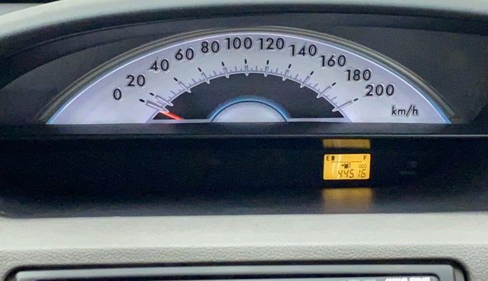 2011 Toyota Etios Liva G, Petrol, Manual, 44,237 km, Odometer Image