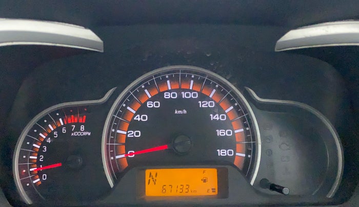 2016 Maruti Alto K10 VXI AMT, Petrol, Automatic, 67,493 km, Odometer Image