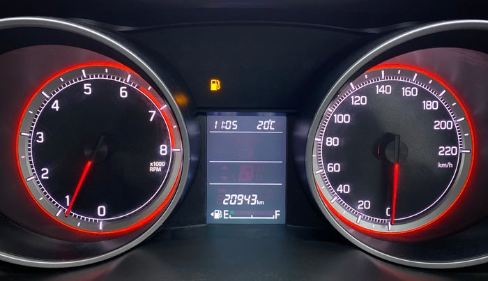 2018 Maruti Swift ZXI PLUS, Petrol, Manual, 20,943 km, Odometer Image