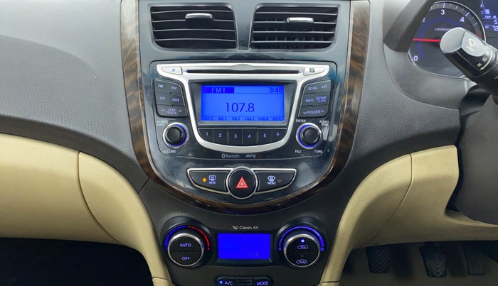 2014 Hyundai Verna FLUIDIC 1.4 EX CRDI, Diesel, Manual, 78,498 km, Air Conditioner