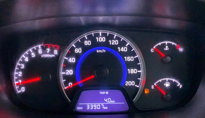 2016 Hyundai Grand i10 SPORTZ 1.2 KAPPA VTVT, Petrol, Manual, 34,047 km, Odometer Image