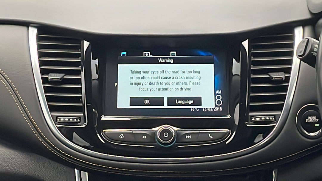 2018 Holden Trax Ltz, Automatic, 116874 km, Infotainment System