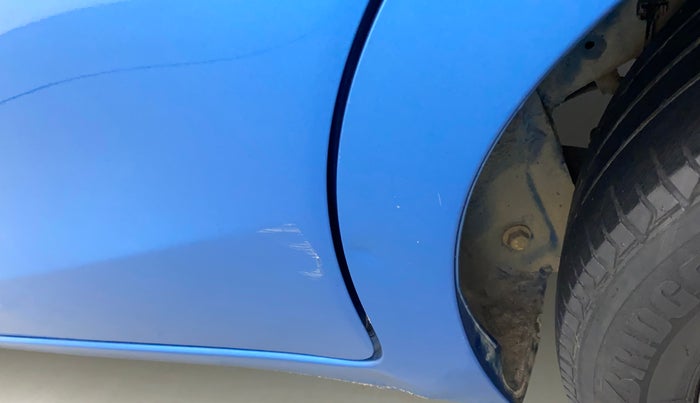 2016 Maruti Celerio ZXI AMT, Petrol, Automatic, 47,383 km, Left quarter panel - Slightly dented