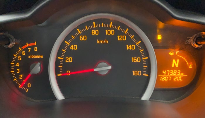 2016 Maruti Celerio ZXI AMT, Petrol, Automatic, 47,383 km, Odometer Image