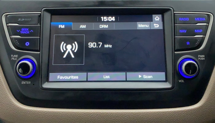 2018 Hyundai Elite i20 ASTA 1.2, Petrol, Manual, 43,395 km, Infotainment System