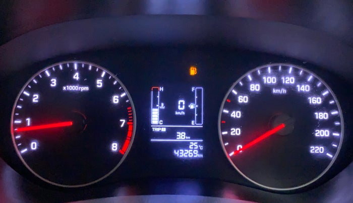 2018 Hyundai Elite i20 ASTA 1.2, Petrol, Manual, 43,395 km, Odometer Image