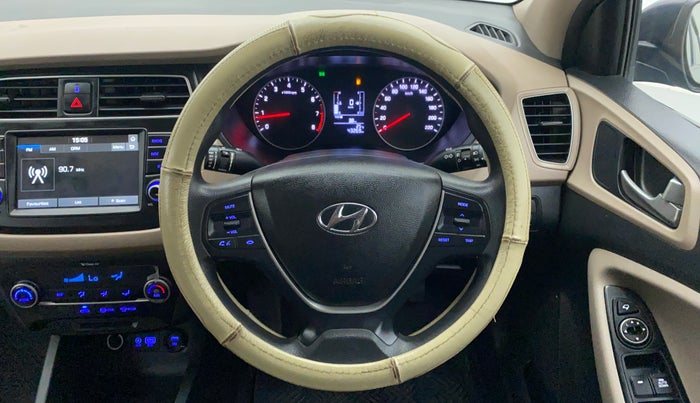 2018 Hyundai Elite i20 ASTA 1.2, Petrol, Manual, 43,395 km, Steering Wheel Close Up