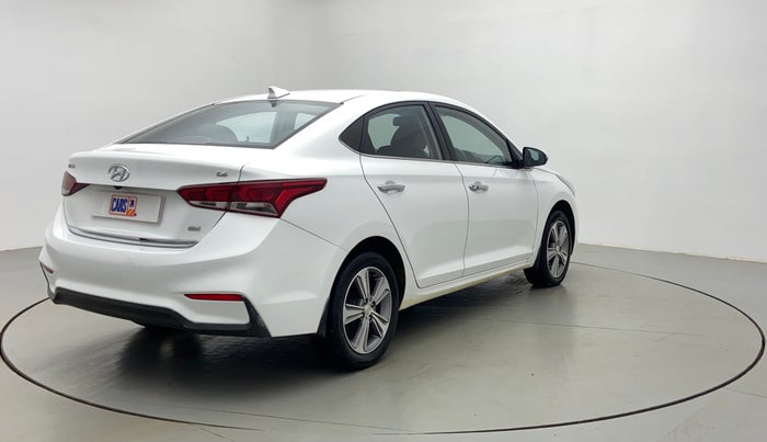 2018 Hyundai Verna 1.6 SX VTVT AT (O), Petrol, Automatic, 17,496 km, Right Back Diagonal (45- Degree) View