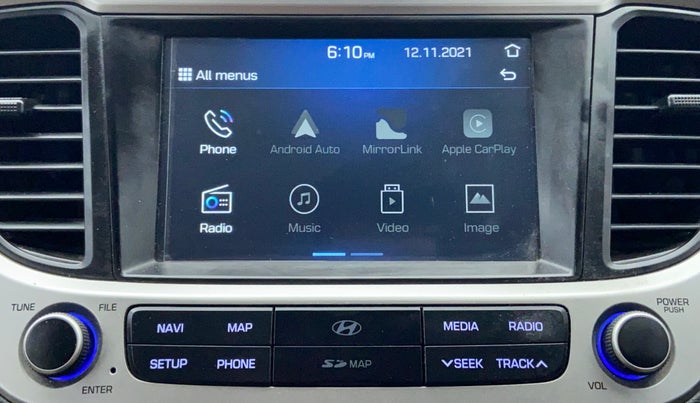 2018 Hyundai Verna 1.6 SX VTVT AT (O), Petrol, Automatic, 17,496 km, Infotainment System