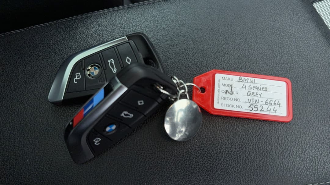 2022 BMW 4 30i M Sport Gran Coupe, Automatic, 75167 km, Key Close-up
