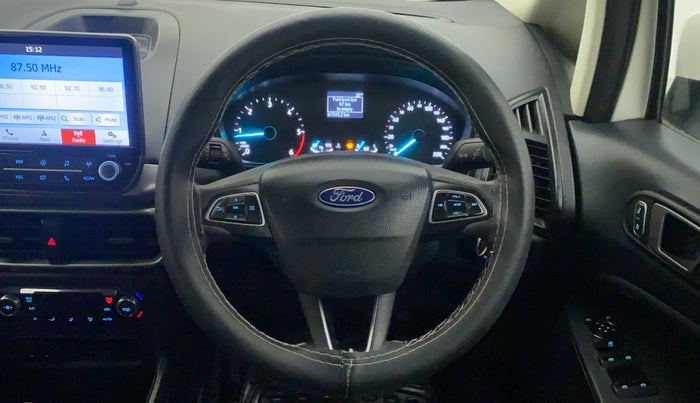 2018 Ford Ecosport TREND 1.5L DIESEL, Diesel, Manual, 87,593 km, Steering Wheel Close Up