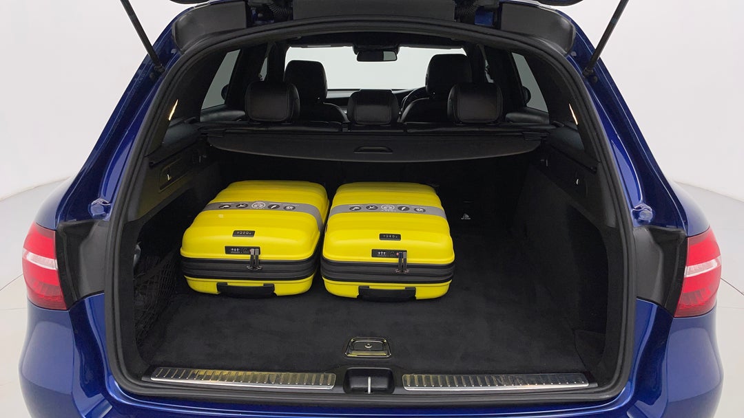 Boot Inside View with Luggage