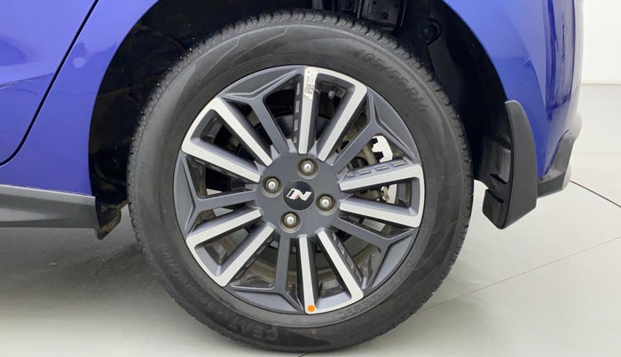 2021 Hyundai NEW I20 N LINE N8 1.0 TURBO GDI DCT DUAL TONE, Petrol, Automatic, 24,347 km, Left Rear Wheel