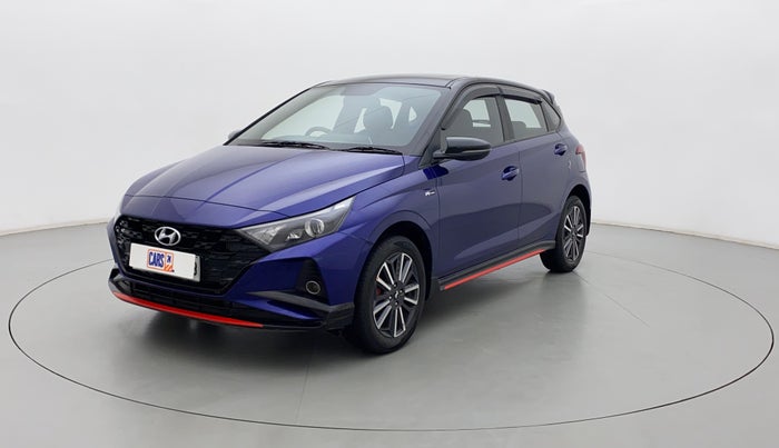 2021 Hyundai NEW I20 N LINE N8 1.0 TURBO GDI DCT DUAL TONE, Petrol, Automatic, 24,347 km, Left Front Diagonal