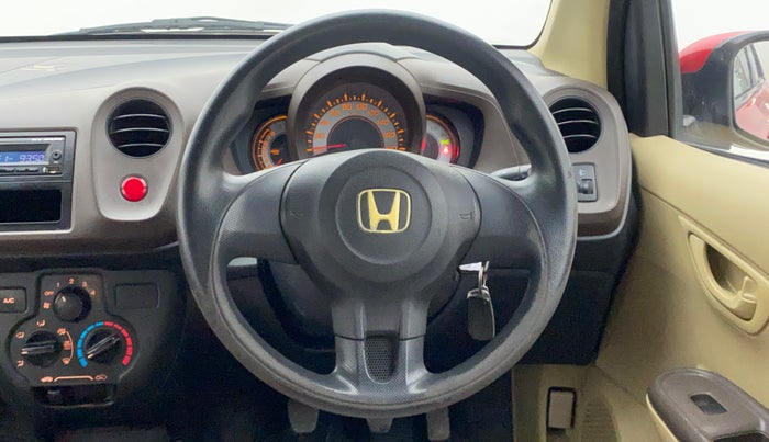 2013 Honda Brio EX MT, Petrol, Manual, 90,492 km, Steering Wheel Close Up
