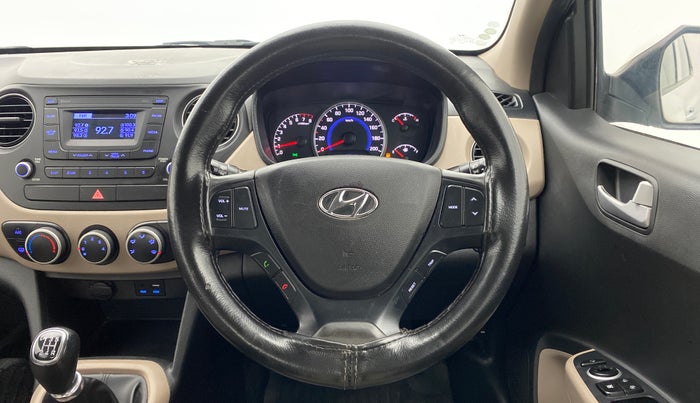 2016 Hyundai Grand i10 ASTA 1.2 (O) VTVT, Petrol, Manual, 91,570 km, Steering Wheel Close Up