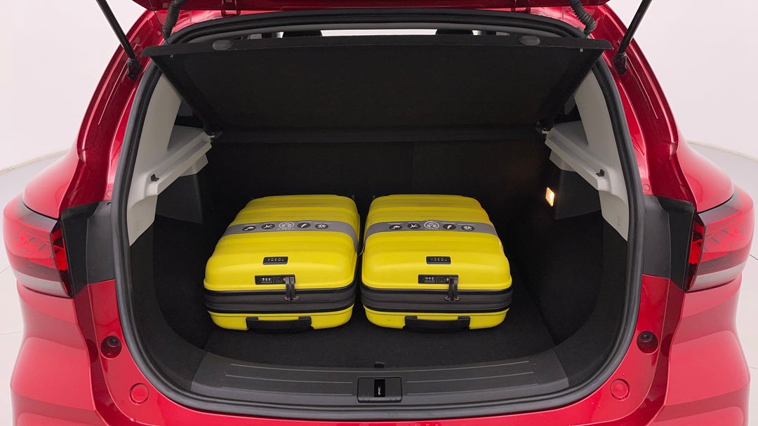 Boot Inside View with Luggage