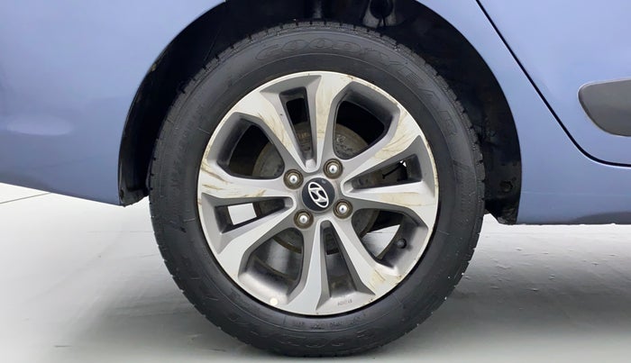 2015 Hyundai Xcent SX 1.2 OPT, Petrol, Manual, 63,776 km, Right Rear Wheel