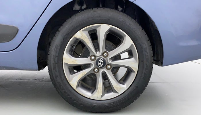 2015 Hyundai Xcent SX 1.2 OPT, Petrol, Manual, 63,776 km, Left Rear Wheel