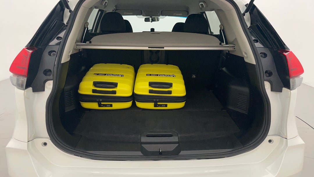 Boot Inside View with Luggage