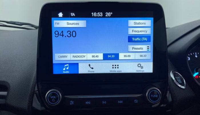 2018 Ford Ecosport 1.5 TITANIUM PLUS TI VCT AT, Petrol, Automatic, 16,357 km, Infotainment System
