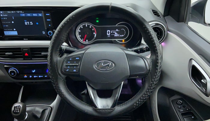 2019 Hyundai GRAND I10 NIOS SPORTZ PETROL, Petrol, Manual, 33,701 km, Steering Wheel Close Up