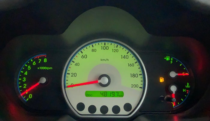 2010 Hyundai i10 MAGNA 1.2, Petrol, Manual, 48,196 km, Odometer Image