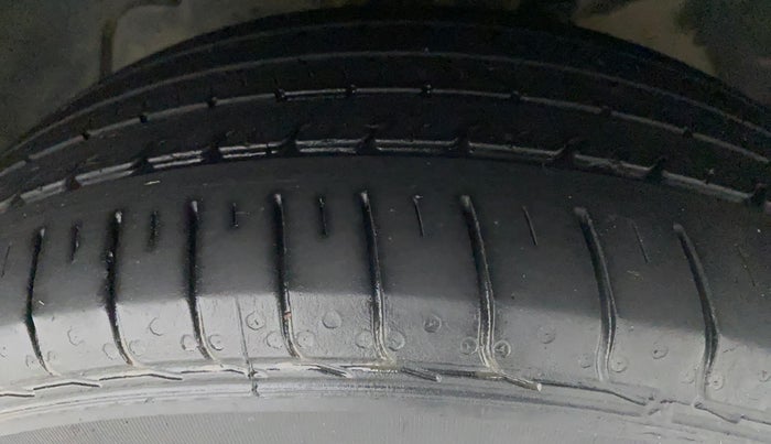 2021 Tata NEXON XM SUNROOF PETROL, Petrol, Manual, 34,819 km, Left Front Tyre Tread