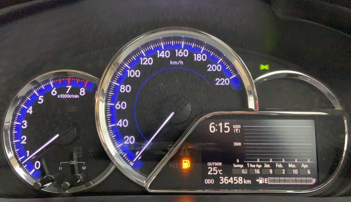 2018 Toyota YARIS V MT, Petrol, Manual, 36,723 km, Odometer Image