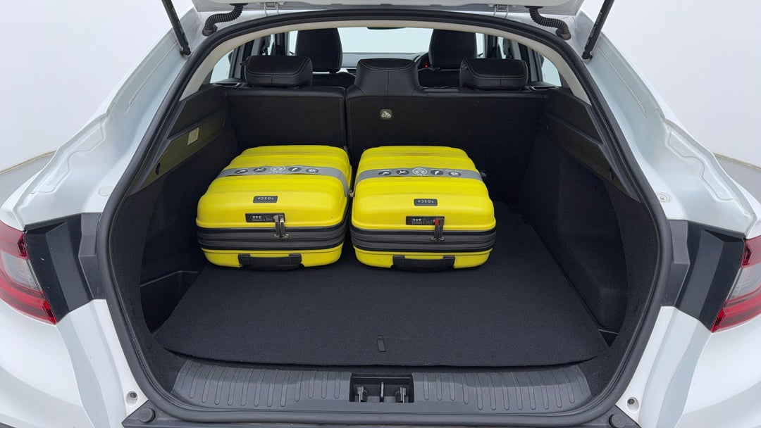 Boot Inside View with Luggage