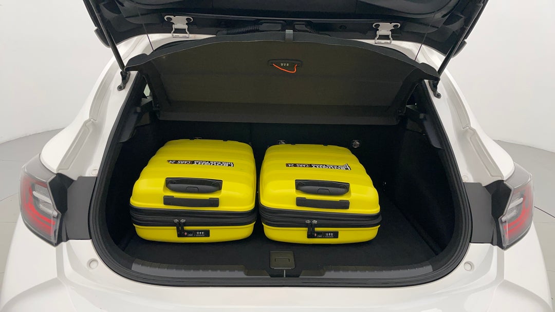 Boot Inside View with Luggage