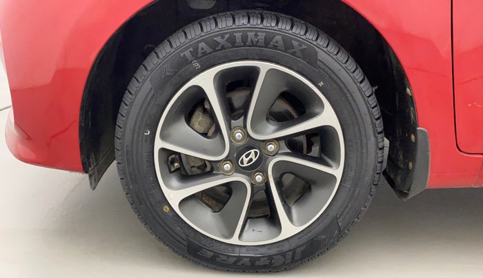 2018 Hyundai Grand i10 SPORTZ AT 1.2 KAPPA VTVT, Petrol, Automatic, 27,854 km, Left Front Wheel