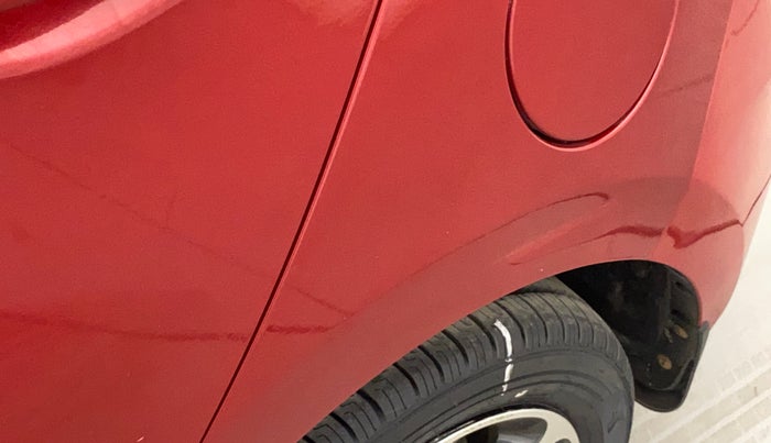 2018 Hyundai Grand i10 SPORTZ AT 1.2 KAPPA VTVT, Petrol, Automatic, 27,854 km, Left quarter panel - Slightly dented