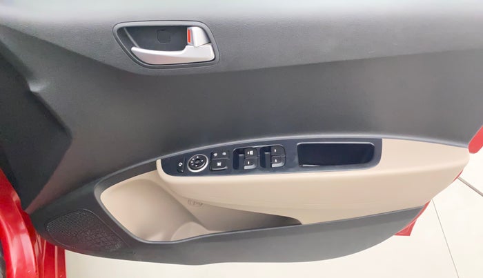 2018 Hyundai Grand i10 SPORTZ AT 1.2 KAPPA VTVT, Petrol, Automatic, 27,854 km, Driver Side Door Panels Control