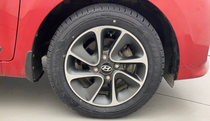 2018 Hyundai Grand i10 SPORTZ AT 1.2 KAPPA VTVT, Petrol, Automatic, 27,854 km, Right Front Wheel