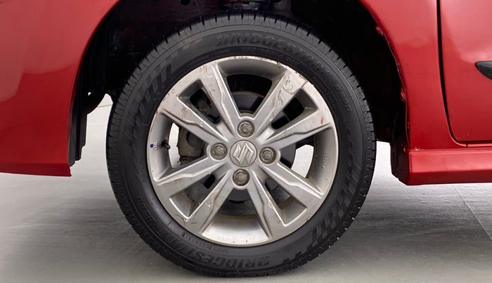 2014 Maruti Wagon R Stingray VXI, Petrol, Manual, 55,671 km, Left Front Wheel
