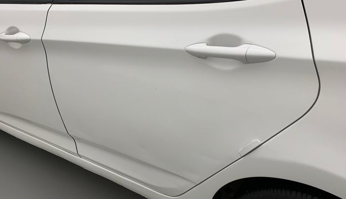 2013 Hyundai Verna FLUIDIC 1.6 VTVT EX, Petrol, Manual, 88,073 km, Rear left door - Slightly dented