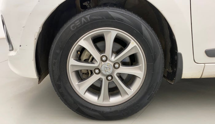 2016 Hyundai Grand i10 ASTA (O) 1.2 KAPPA VTVT, Petrol, Manual, 74,868 km, Left Front Wheel