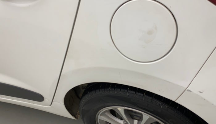 2016 Hyundai Grand i10 ASTA (O) 1.2 KAPPA VTVT, Petrol, Manual, 74,868 km, Left quarter panel - Slightly dented