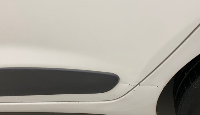 2016 Hyundai Grand i10 ASTA (O) 1.2 KAPPA VTVT, Petrol, Manual, 74,868 km, Rear left door - Slightly dented