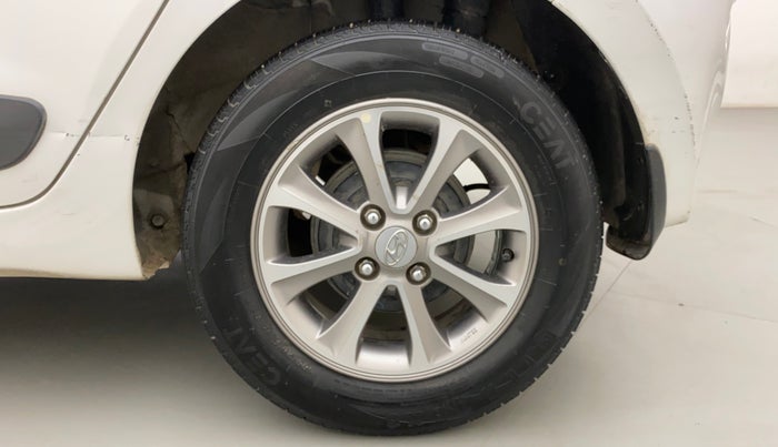 2016 Hyundai Grand i10 ASTA (O) 1.2 KAPPA VTVT, Petrol, Manual, 74,868 km, Left Rear Wheel